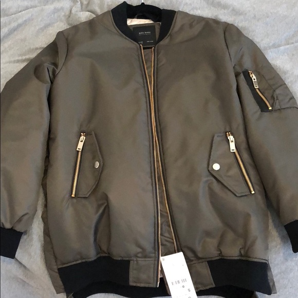Zara Jackets & Blazers - Zara oversized bomber jacket - with tags